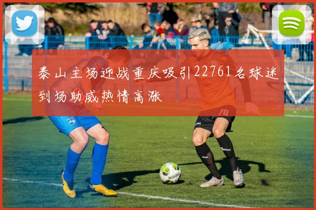 泰山主场迎战重庆吸引22761名球迷到场助威热情高涨